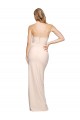Outlet Fourreau Sans bretelle Crêpe Stretch Longue Formelles Robes demoiselle d'honneur / Robes de soirée / Robes de bal