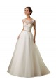 Outlet Ivoire Princesse Illusion Tulle Dentelle Robes de mariée