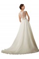 Outlet Ivoire Princesse Illusion Tulle Dentelle Robes de mariée