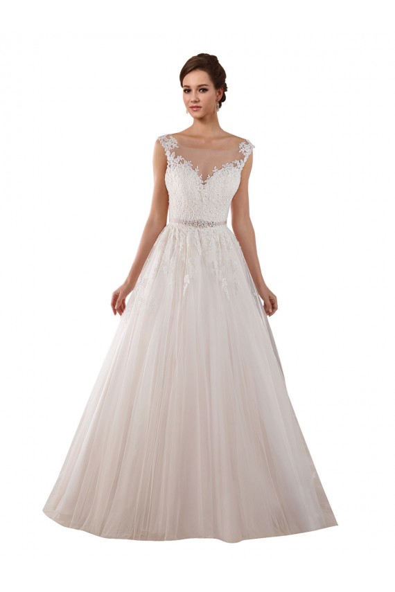 Outlet Ivoire Princesse Tulle Dentelle Robes de mariée