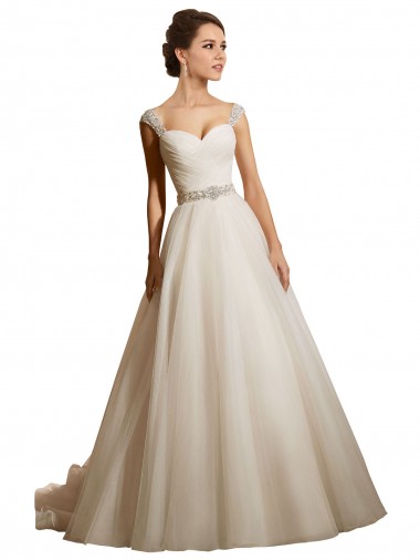 Outlet Ivoire Princesse Tulle Robes de mariée