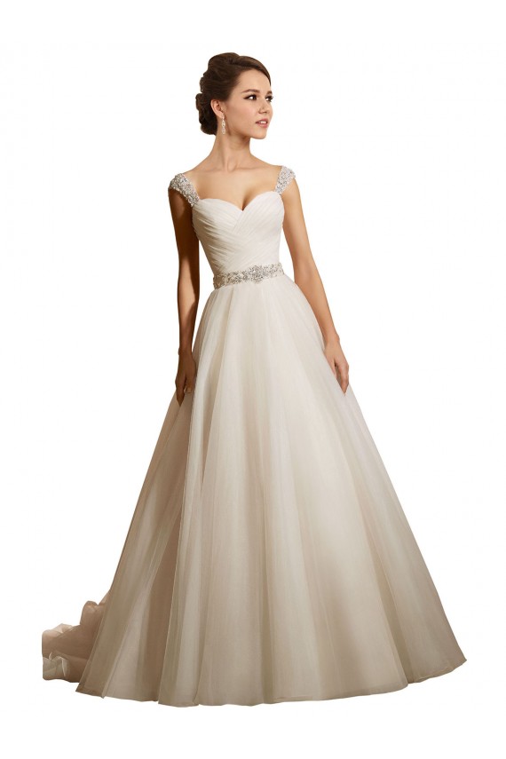 Outlet Ivoire Princesse Tulle Robes de mariée