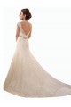 Outlet Ivoire Sirène Illusion Tulle Dentelle Robes de mariée