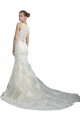 Outlet Ivoire Sirène Illusion Tulle Plage Robes de mariée