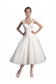 Outlet Ivoire Trapèze Tulle Dentelle Plage Robes de mariée