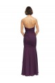 Outlet Pourpre Sirène Mousseline Longue Robes demoiselle d'honneur