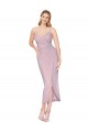 Outlet Primevère Sirène Bretelles spaghetti Mousseline Courte Asymétrique Robes demoiselle d'honneur / Robes de bal / Robes de cocktail