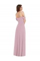 Outlet Primevère Trapèze Mousseline Longue Robes demoiselle d'honneur