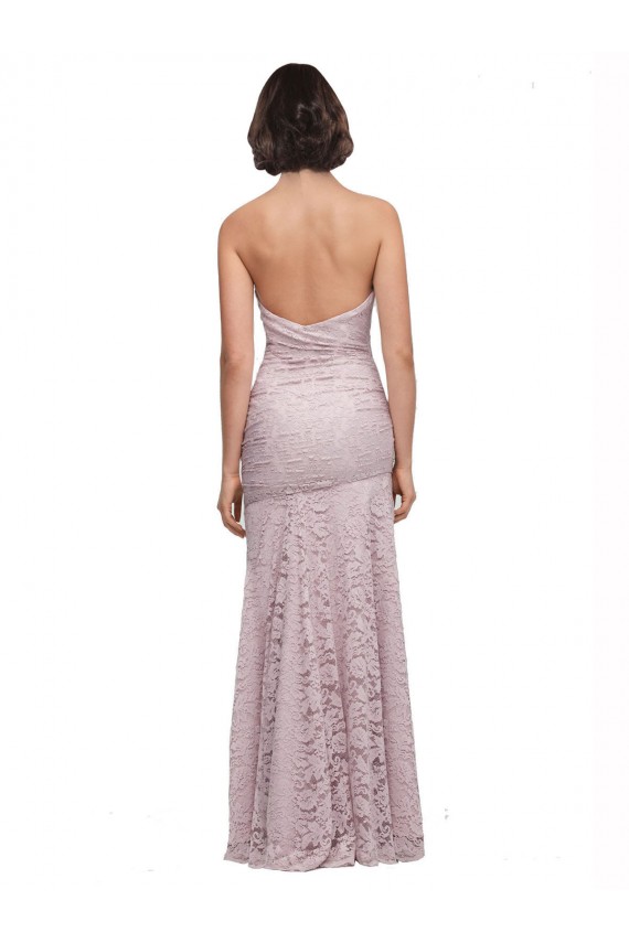 Outlet Sirène Dentelle Longue Robes demoiselle d'honneur / Robes de bal