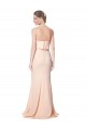 Outlet Sirène Sans bretelle Col Haut Crêpe Stretch Longue Formelles Robes demoiselle d'honneur / Robes de soirée / Robes de bal
