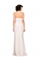Outlet Sirène Sans bretelle Crêpe Stretch Longue Robes demoiselle d'honneur / Robes de bal