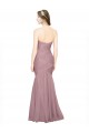 Outlet Sirène Sans bretelle Tulle Longue Robes demoiselle d'honneur
