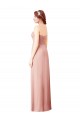 Outlet Trapèze Mousseline Longue Robes demoiselle d'honneur