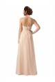 Outlet Trapèze Tulle Longue Robes demoiselle d'honneur