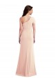 Outlet Trompette Crêpe Stretch Longue Formelles Robes demoiselle d'honneur / Robes de soirée / Robes de bal